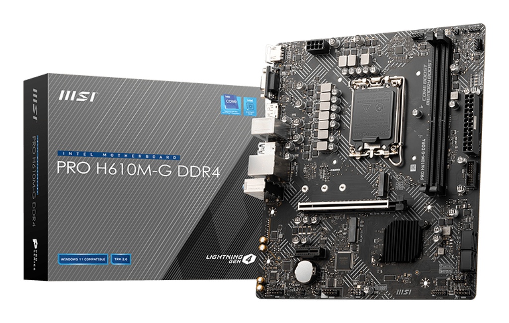 MB PRO H610M-G DDR4