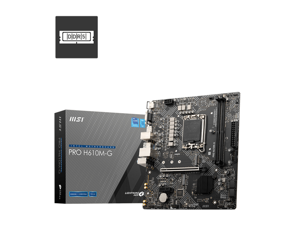 Msi Moederbord PROH610MG