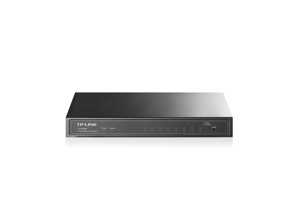 JetStream? 8-Port Gigabit Smart Switch