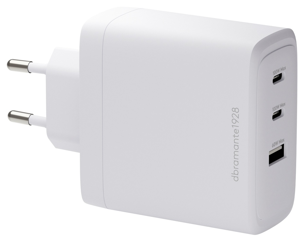Dbramante1928 IT-EU W. Chrg-2xUSB-C 100W+1xUSB-A-W