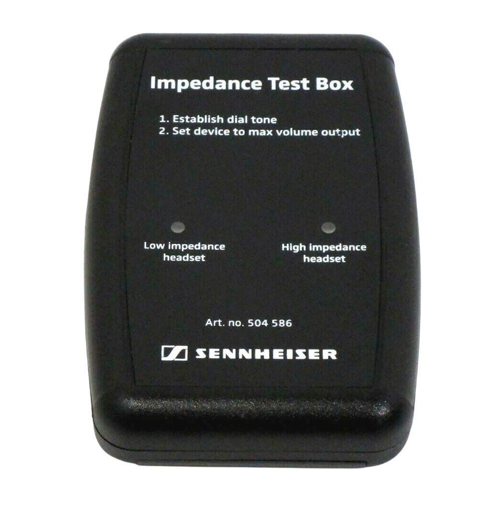EPOS Impedance test box