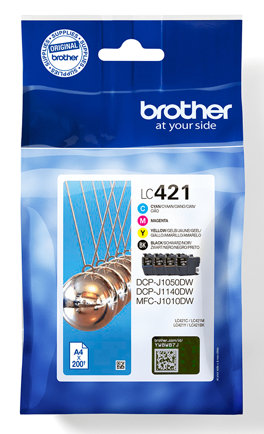 Brother Inktpatroon LC-421VAL