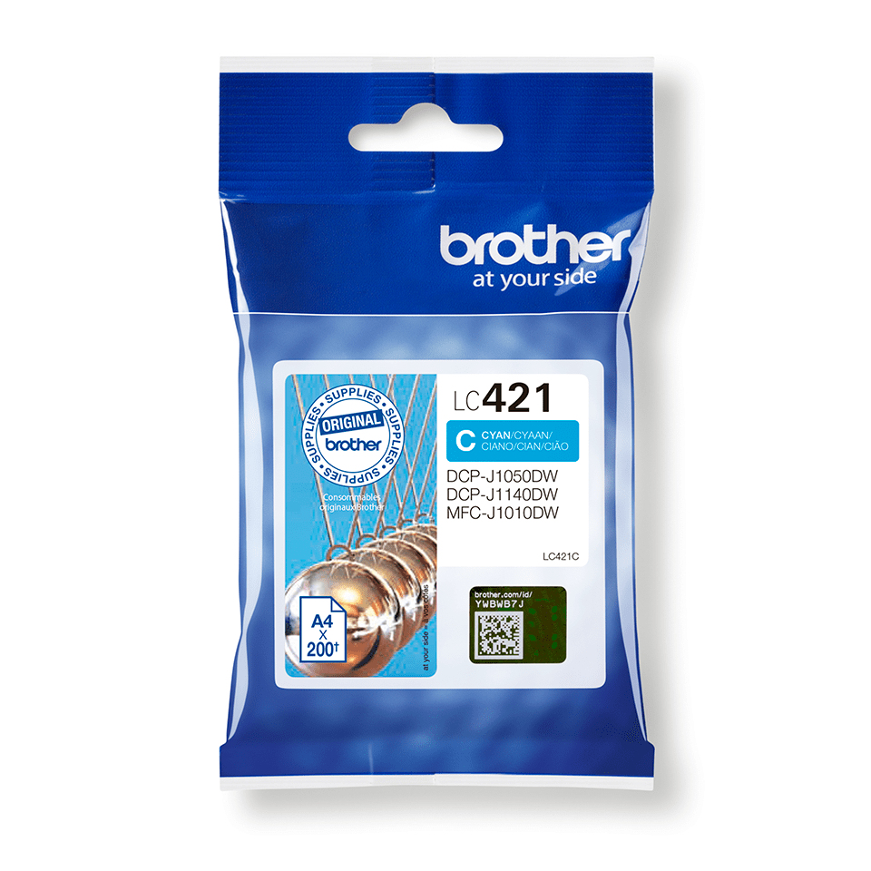 Brother Inktpatroon LC-421C