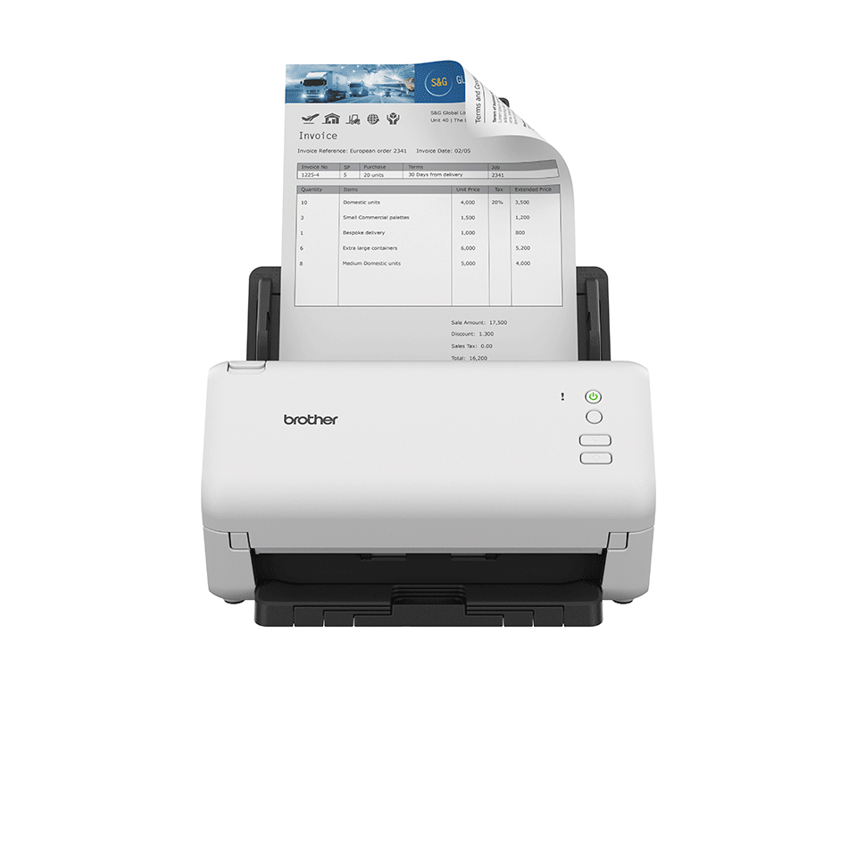 Brother ADS-4100 Compact Document Scanner