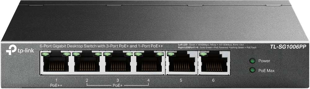 Tp-Link Switch TLSG1006PP