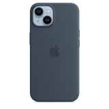 APPLE IPHONE 14 SILICONE CASE STORM BLUE
