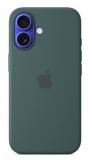 APPLE IPHONE 16 SILICONE CASE MAG GREEN