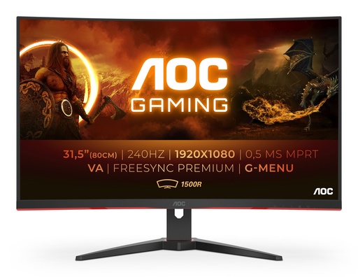 Aoc gaming monitor C32G2ZE/BK