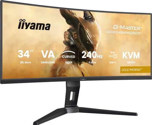 IIYAMA G-MASTER GCB3486WQSCP-B1 MONITOR