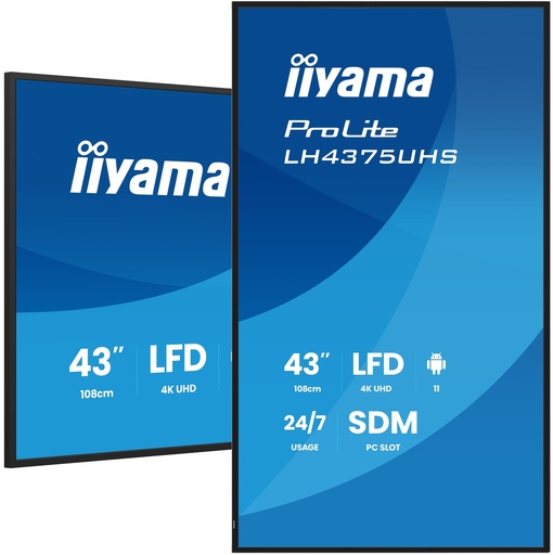 IIYAMA PROLITE LH4375UHS-B2AG MONITOR