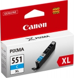 Canon single cli-551xl cyan