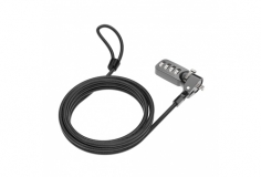 SECURITY CABLE W/ 4DIAL COMBINATION LOCK CL37