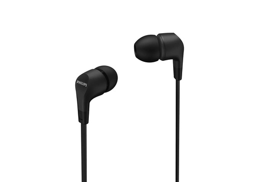 Compact in-ear with mic 8.6mm driver bl