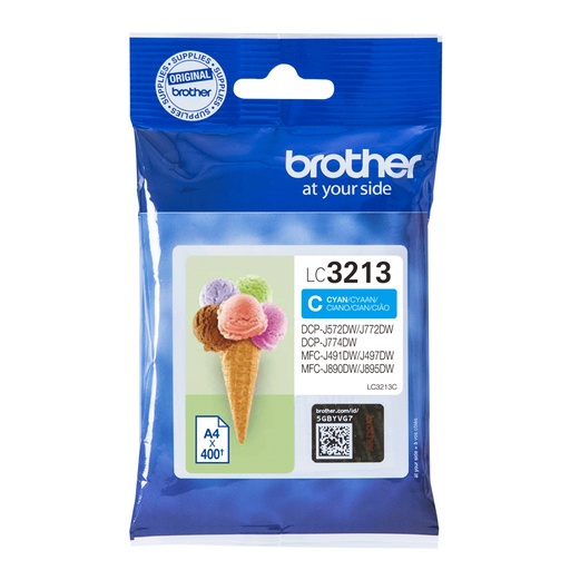 BROTHER LC3213C CARTRIDGE