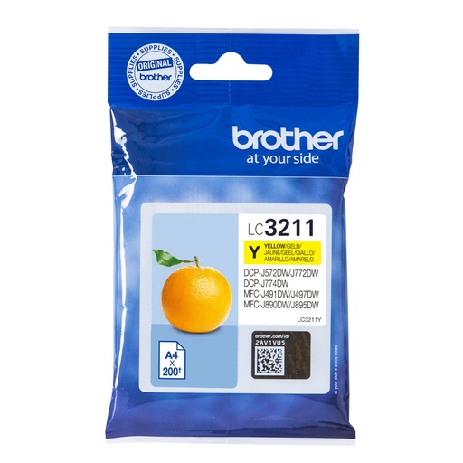 Brother lc3211y cartridge