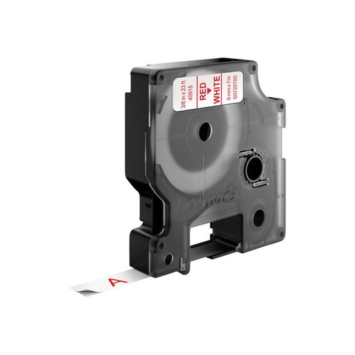 TAPE 9MMX7M ROOD/WIT
