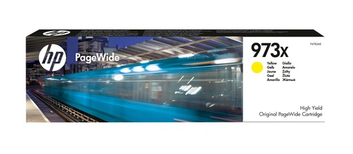 HP CART 973X YELLOW