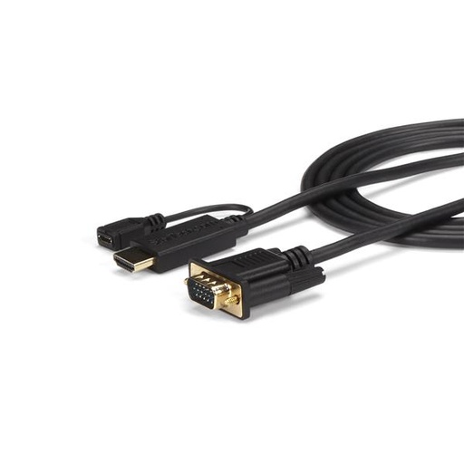 6ft HDMI to VGA active converter cable HD2VGAMM6