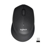 Logitech wireless mouse m330 black