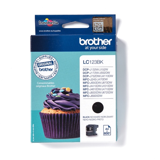 Brother lc123bk cartridge