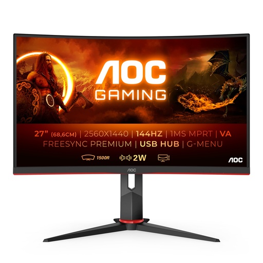 AOC Moniteur CQ27G2UBK