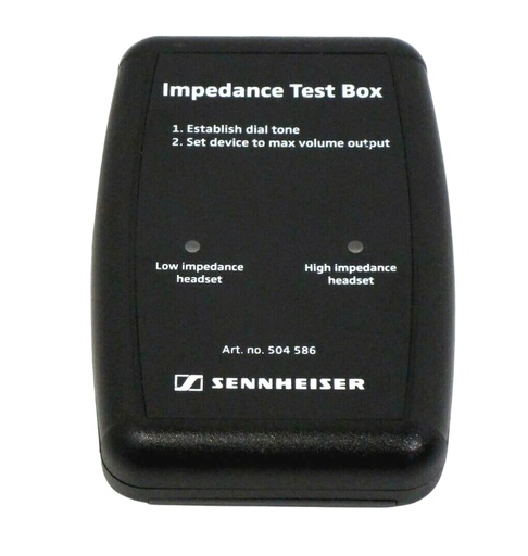 EPOS Impedance test box