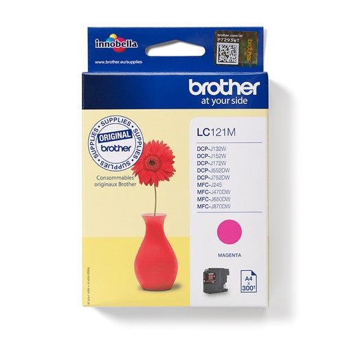 Brother Inktpatroon LC121M