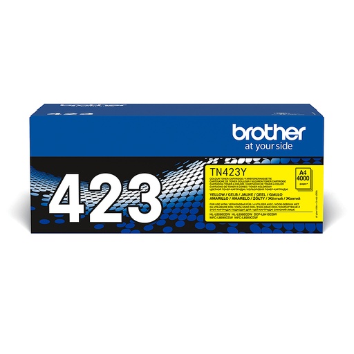 Brother tn423y toner