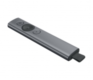 Logitech spotlight presenter remote grey