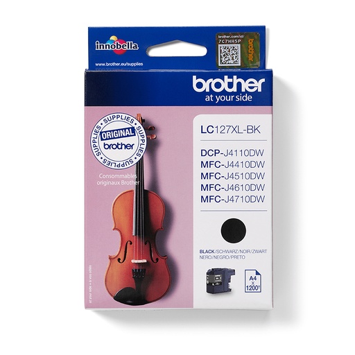 Brother lc127xlbk cartridge