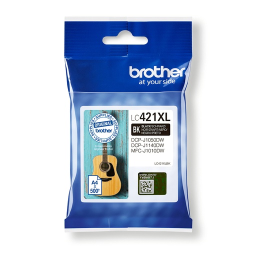 Brother Inktpatroon LC-421XLBK