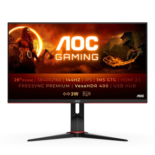 AOC Monitor U28G2XU2BK