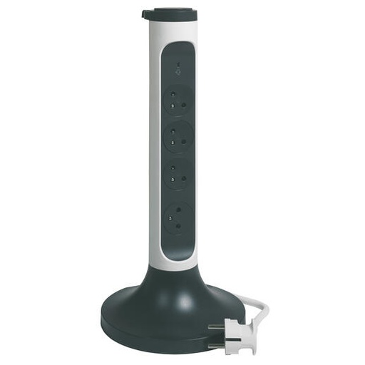 Legrand prise multiple blanc/noir