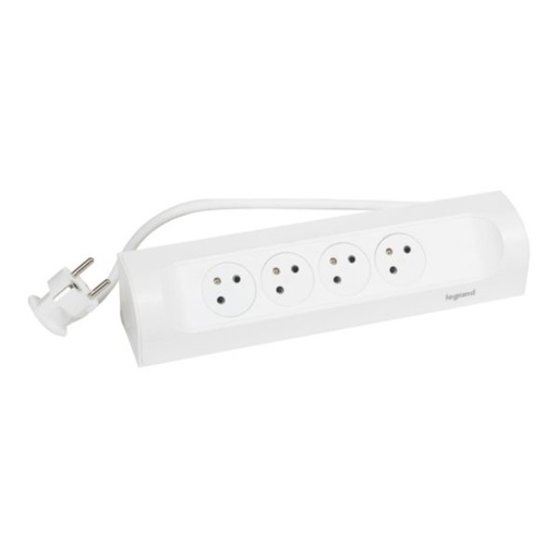 Legrand prise multiple 90 angle 049404