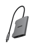 Sitecom USB-C to Dual HDMI adapter