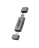 USB-A + USB-C Stick Card Reader High Speed
