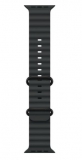 APPLE 49MM BLACK OCEAN BAND BLACK TIT