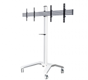 Universal Twin Screen VC Trolley VESA 4